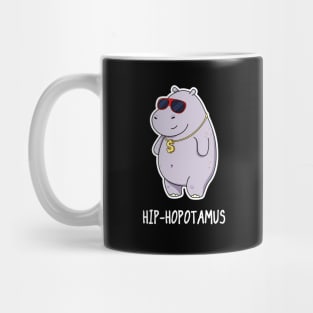 Hip-Hop-Potamus Cute Hippo Pun Mug